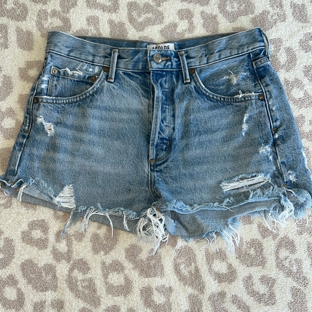 AGOLDE JEAN SHORTS